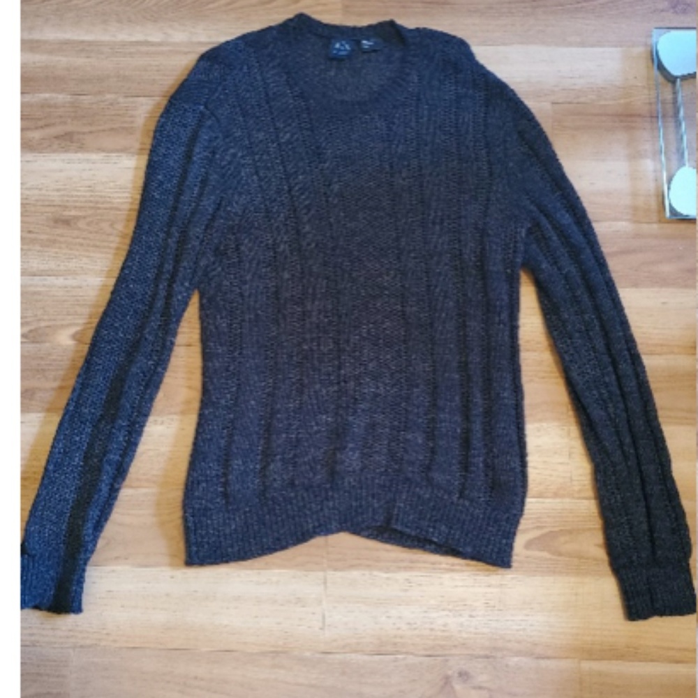 Grey Armani Exchange Sweater